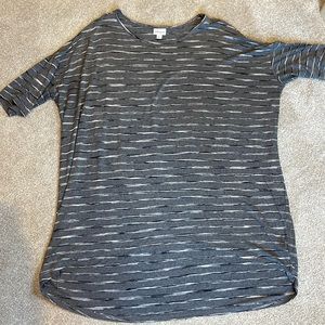 LulaRoe Julia women’s high low dress size Large.